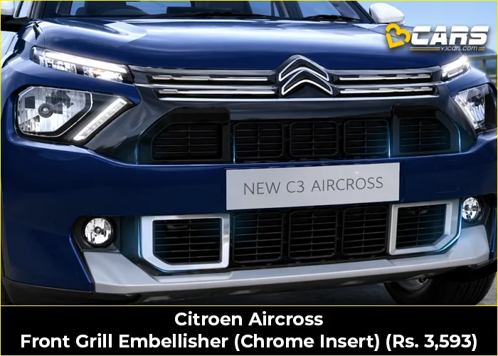 Citroen Aircross Front Grill Embellisher (Chrome Insert)