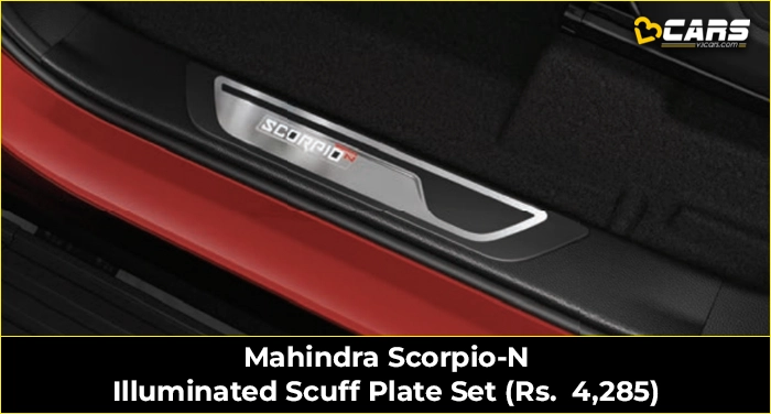 Mahindra Scorpio-N Illuminated Scuff Plate Set 