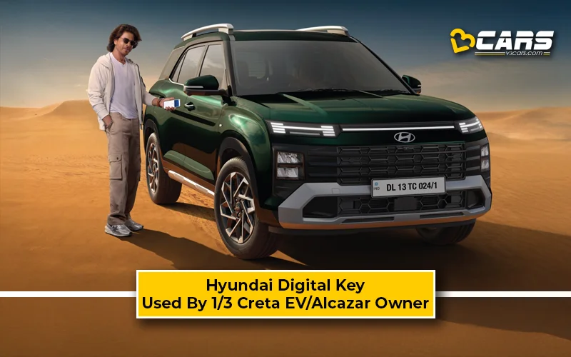 One In Three Hyundai Creta EV/Alcazar Customers Choose Digital Key
