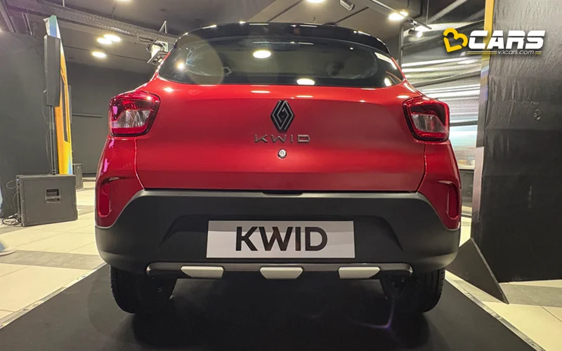 2026 Renault Kwid Rear Exterior Design