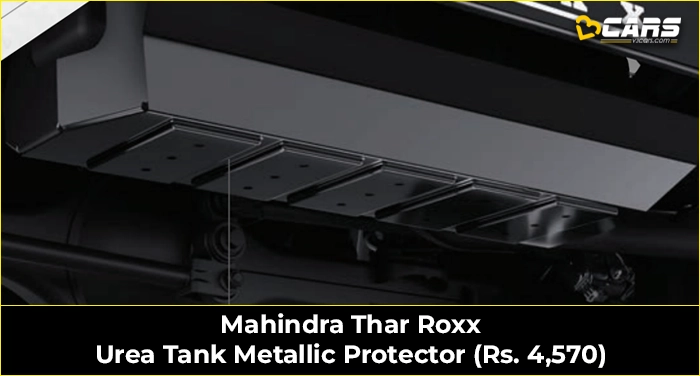 Mahindra Thar Roxx Urea Tank Metallic Protector