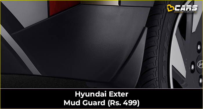 Hyundai Exter Mud Guard (Rs. 499)