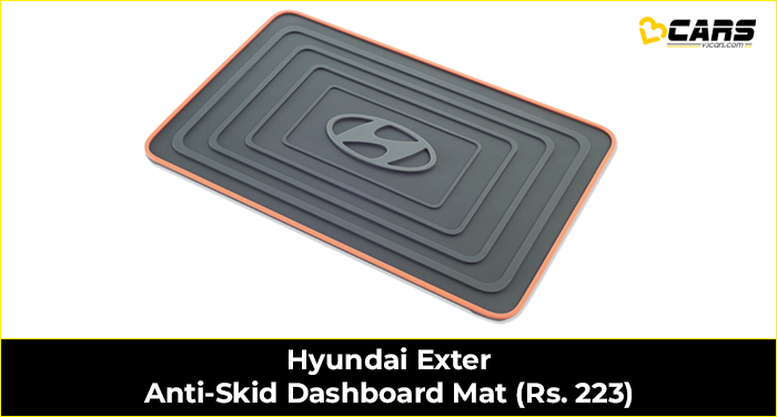 Hyundai Exter Anti-Skid Dashboard Mat (Rs. 223)