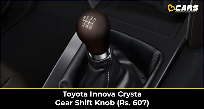 Toyota Innova Crysta Gear Shift Knob (Rs. 607)