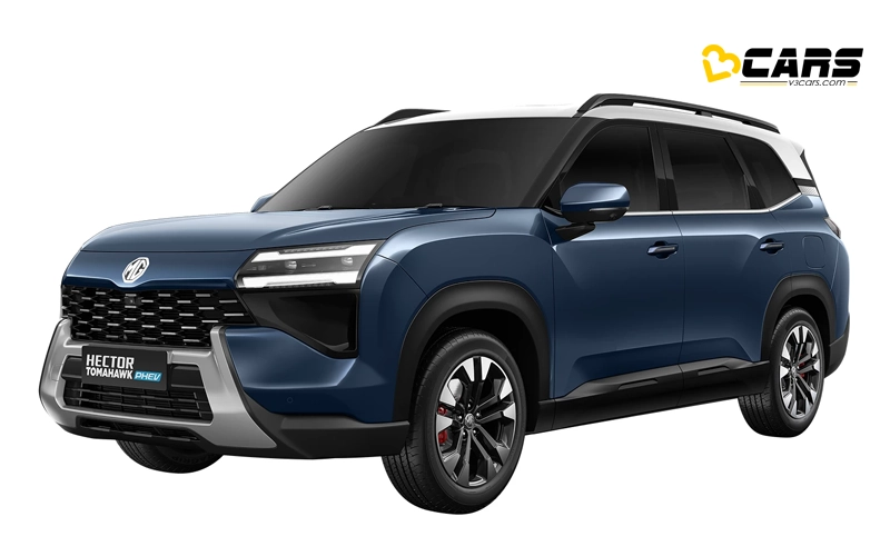 2026 MG Hector Tomahawk PHEV Blue Dual Tone Colour