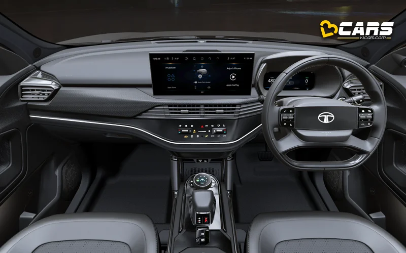 Tata Harrier EV Stealth Interior