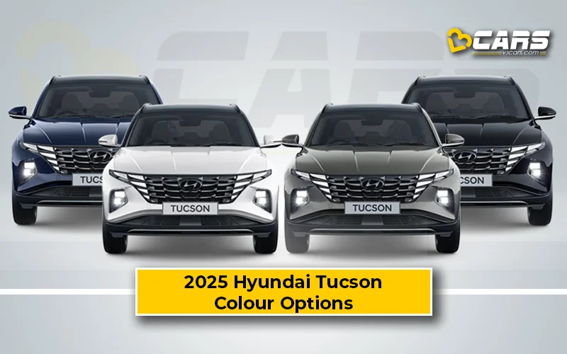 2025 Hyundai Tucson – Variant-Wise Exterior Colour Options