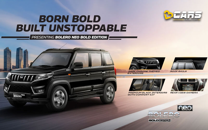 2025 Mahindra Bolero Neo Bold Edition