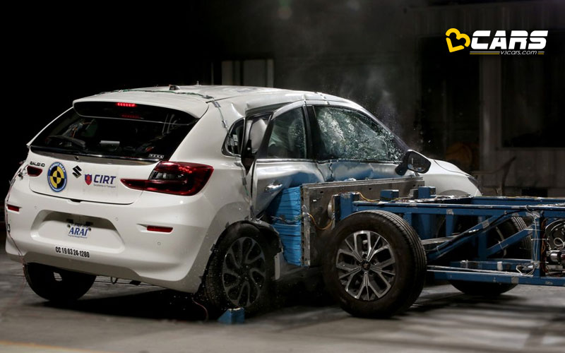 Maruti Baleno Side Crash test
