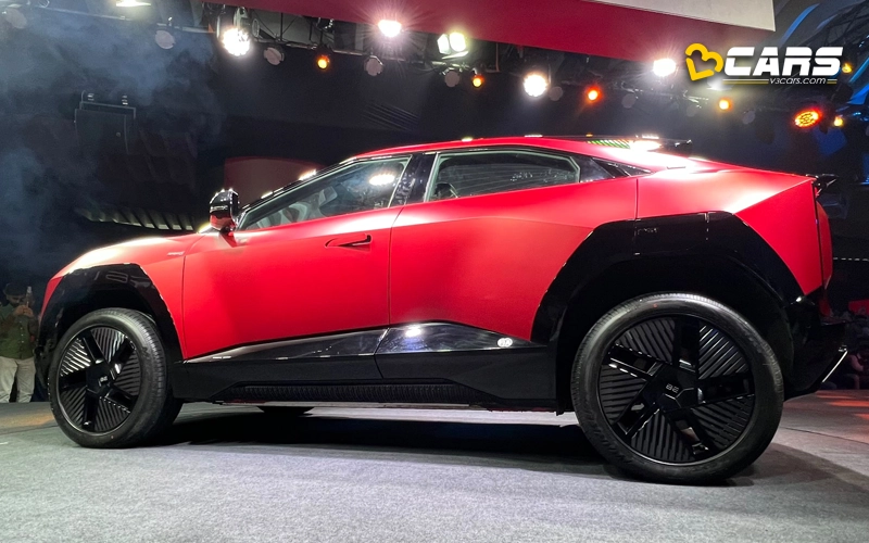 Mahindra BE 6 Sporteq Formula E Freedom Edition Side Exterior Design