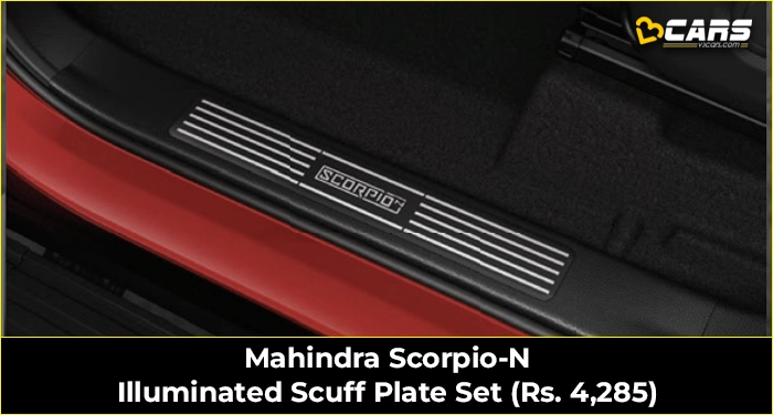 Mahindra Scorpio-N Illuminated Scuff Plate Set