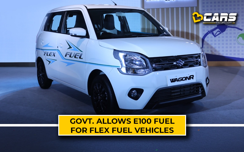 Government Allows E100 Fuel For Flex Fuel Cars