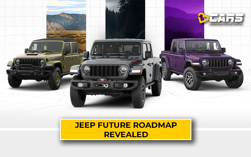 Jeep To Launch 3 New SUVs And A Pickup Truck In India