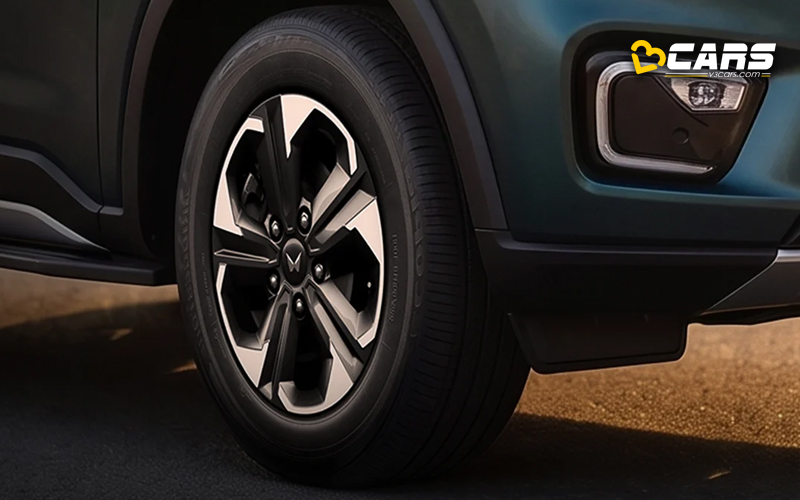 2026 Mahindra Scorpio N New 18-inch Diamond-Cut Alloy Wheels
