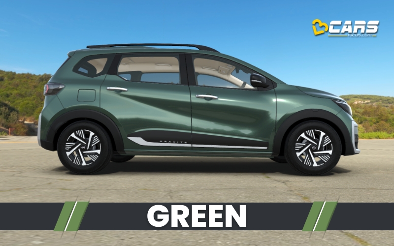 gravite green colour