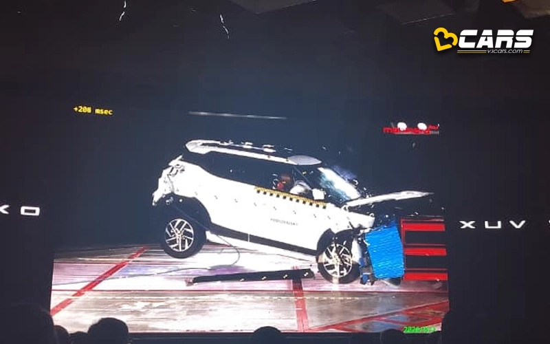 Mahindra XUV 3XO CNG ZNG Crash Test