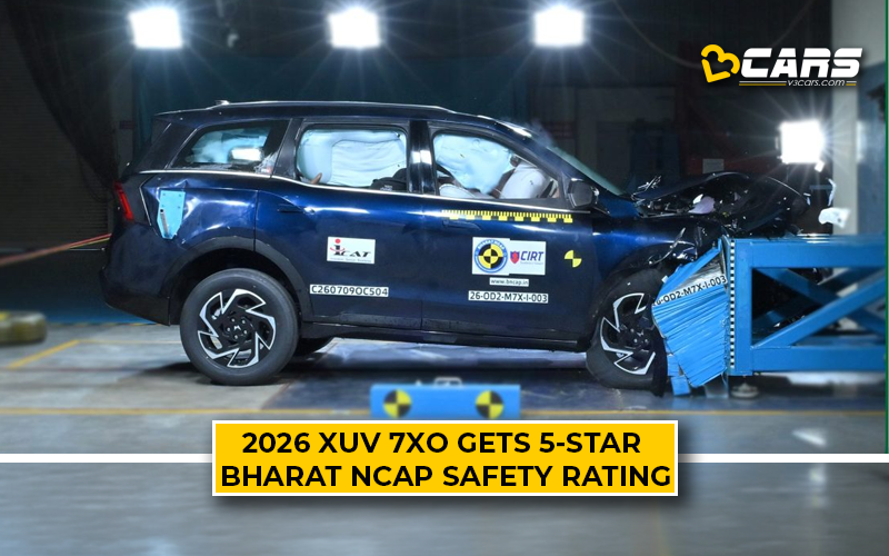 Mahindra XUV 7XO Gets 5-Star Bharat NCAP Safety Rating