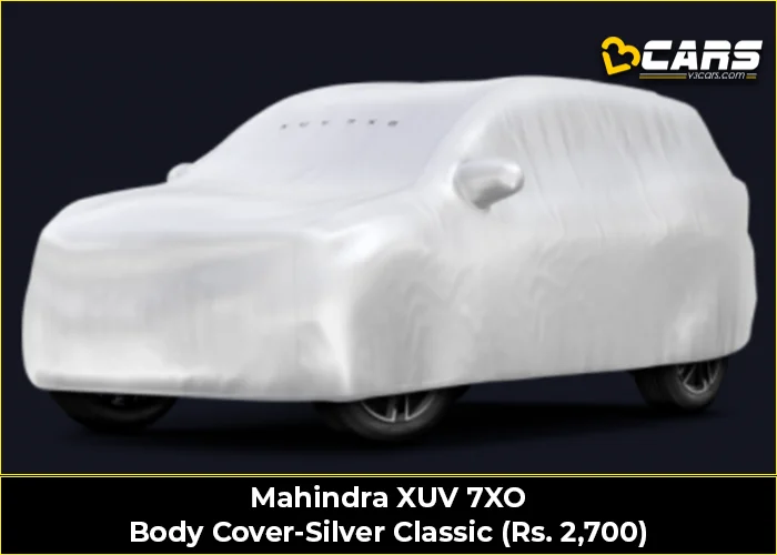 Mahindra XUV 7XO Body Cover-Silver Classic (Rs. 2,700)