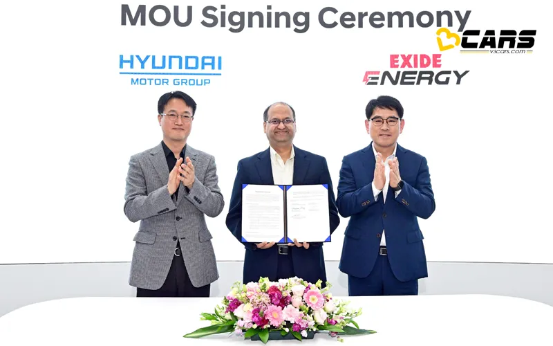 Hyundai & Kia Partners with Exide Energy