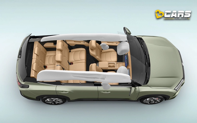 MG Hector Tomahawk EV Airbags