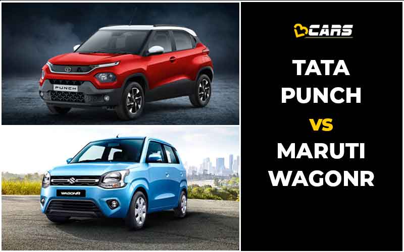 Tata Punch Vs Maruti WagonR