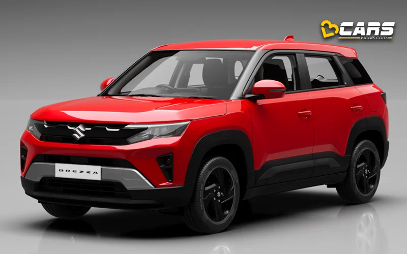 2026 Maruti Brezza Red Colour