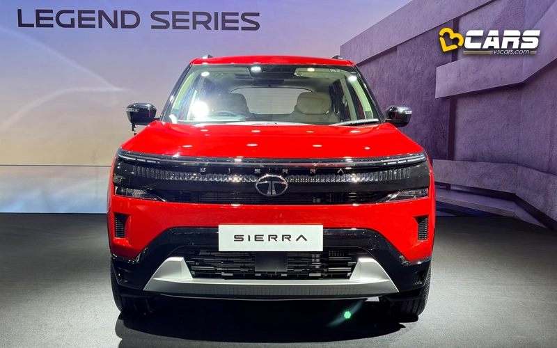 Tata Sierra Legend Series Front Exterior Design