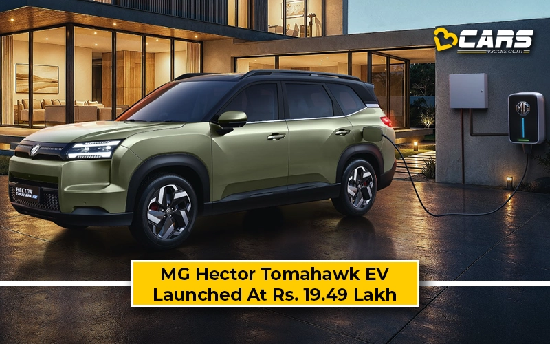 MG Hector Tomahawk EV Launched With 517km Range, 69.2kWh Battery