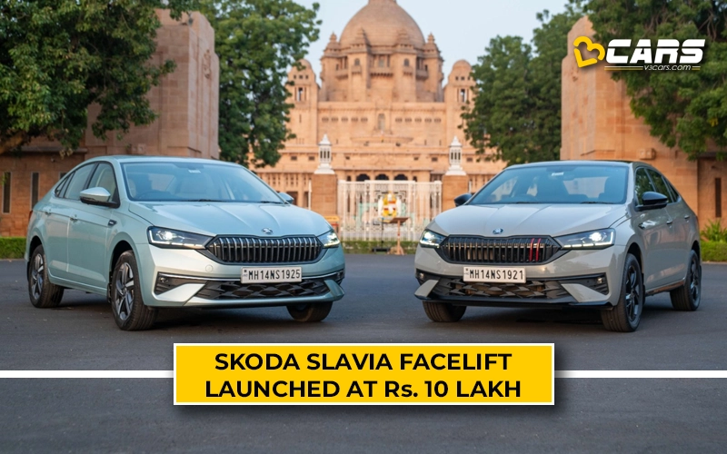 New Skoda Slavia Facelift Launched At Rs. 10 Lakh