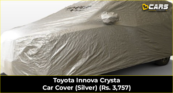 Toyota Innova Crysta Car Cover (Silver) (Rs. 3,757)