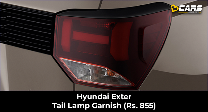 Hyundai Exter Tail Lamp Garnish (Rs. 855)