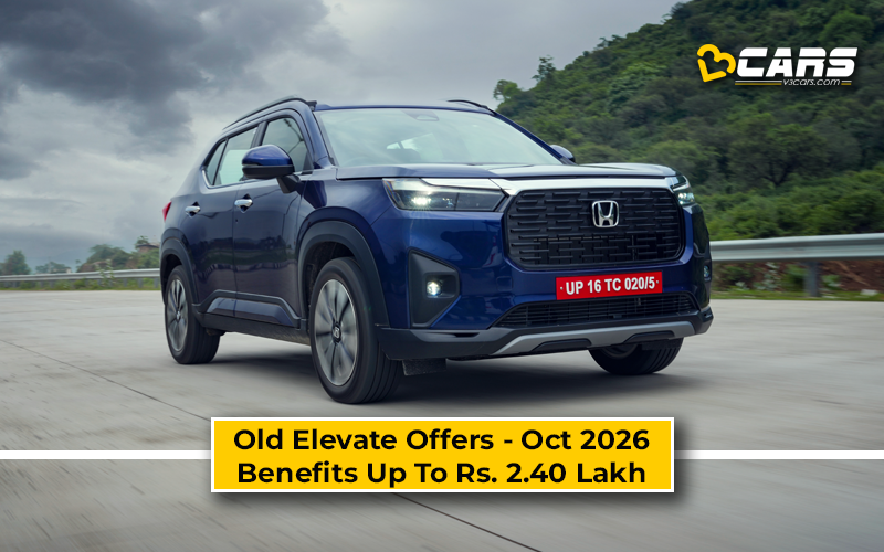 Honda Elevate Offers October 2026 - Benefits Up To Rs. 2.40 Lakh