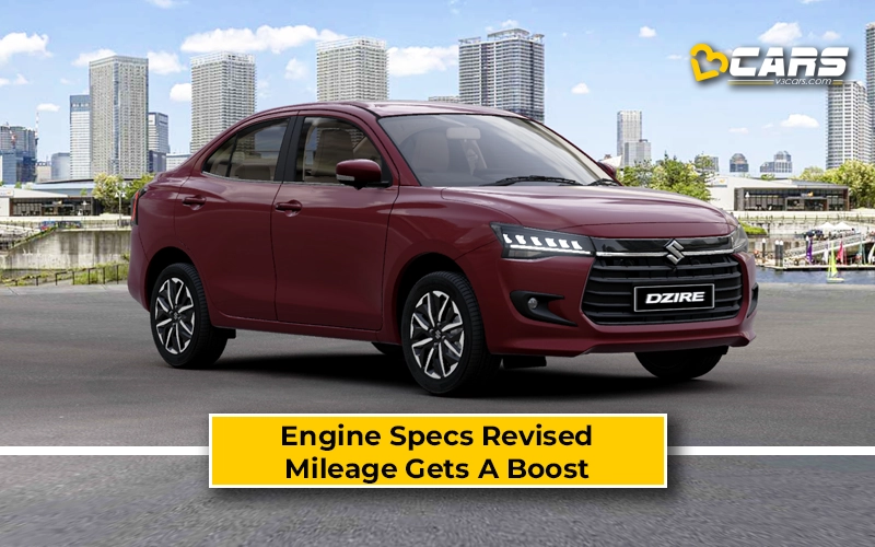 2026 Maruti Suzuki Dzire Mileage Goes Up; Engine Specs Revised