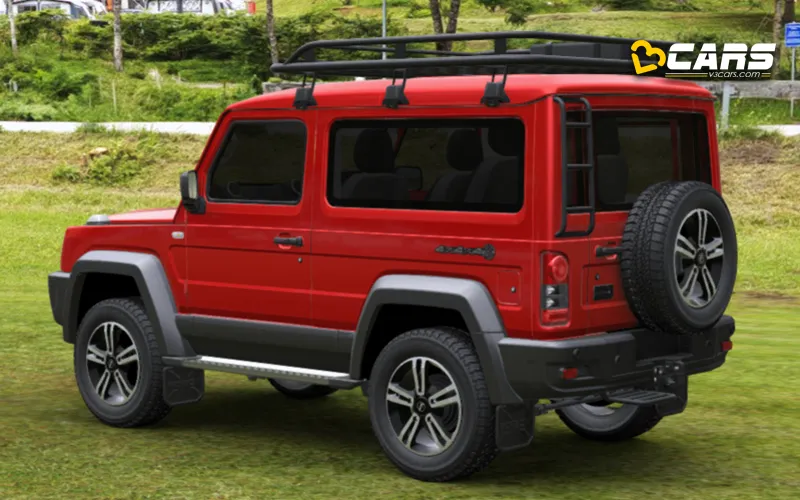8070872024 force gurkha 3 door rear exterior