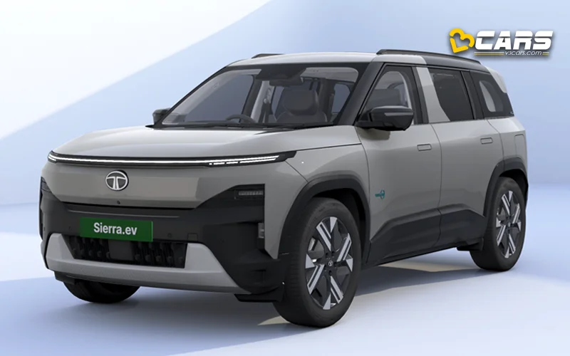 2026 Tata Sierra EV Silver Colour