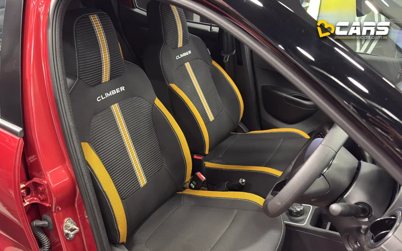 2026 Renault Kwid Front Seats Design