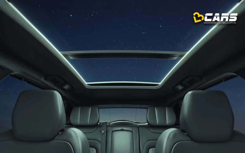 Panoramic Sunroof with Mood Lighting