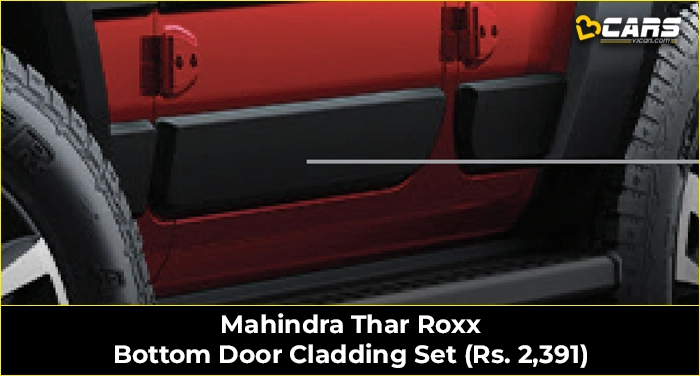 Mahindra Thar Roxx Bottom Door Cladding Set