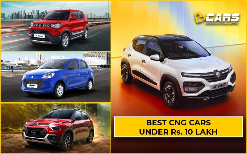 Best CNG Cars Under Rs. 10 Lakh In India