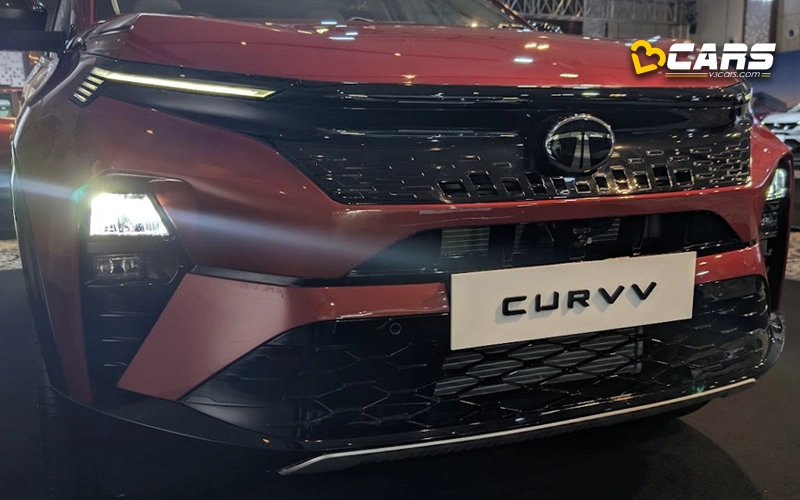 Tata Curvv Series X Front Lighting