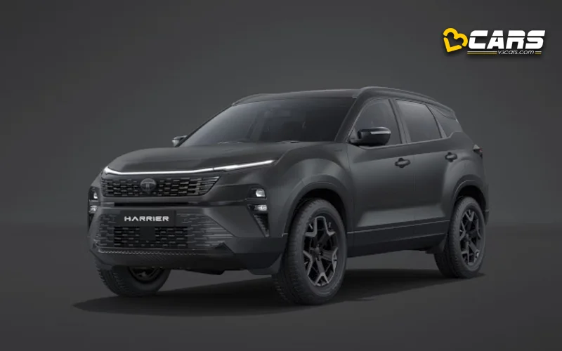 2026 Tata Harrier Stealth Edition Front Exterior Design