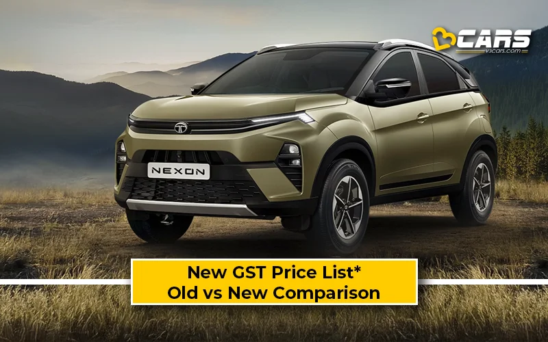Tata Nexon — New GST Rate List