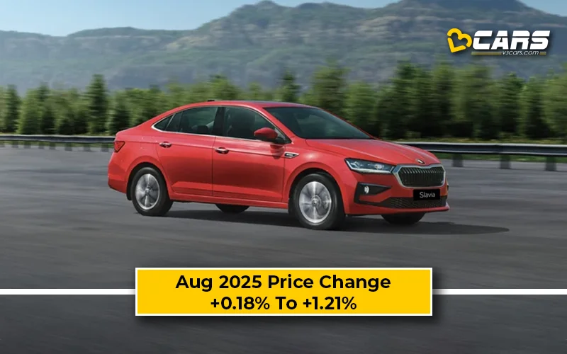 Skoda Slavia 2025 Price Change — Hiked By Up To 20k