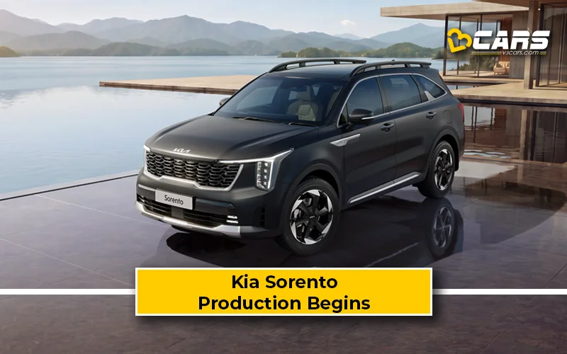 2026 Kia Sorento Production Starts In India; Hybrid 4WD Confirmed