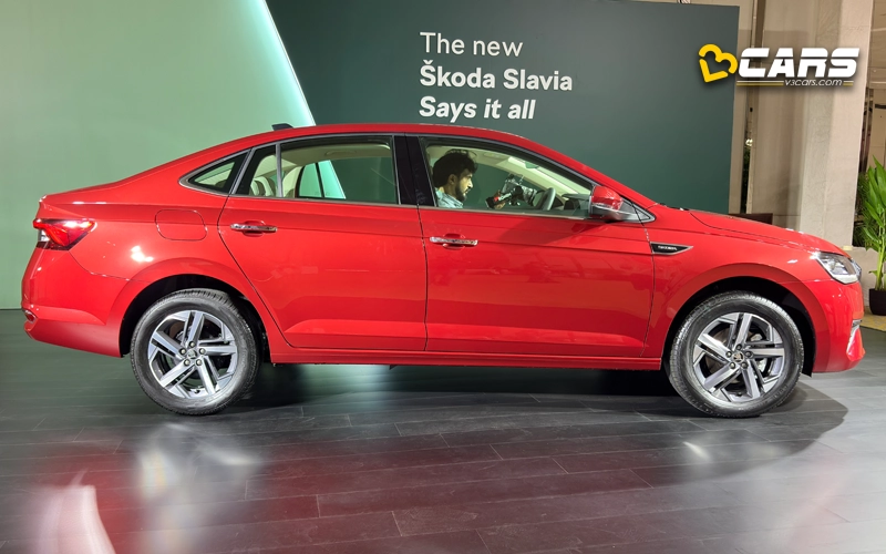 2026 Skoda Slavia Facelift Side Exterior Design
