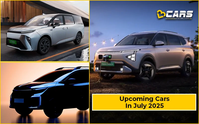 Upcoming Cars In July 2025 – Carens Clavis EV, MG M9 MPVs
