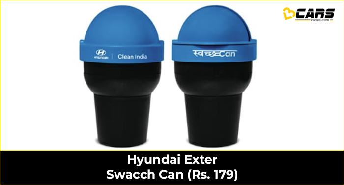 Hyundai Exter Swacch Can (Rs. 179)