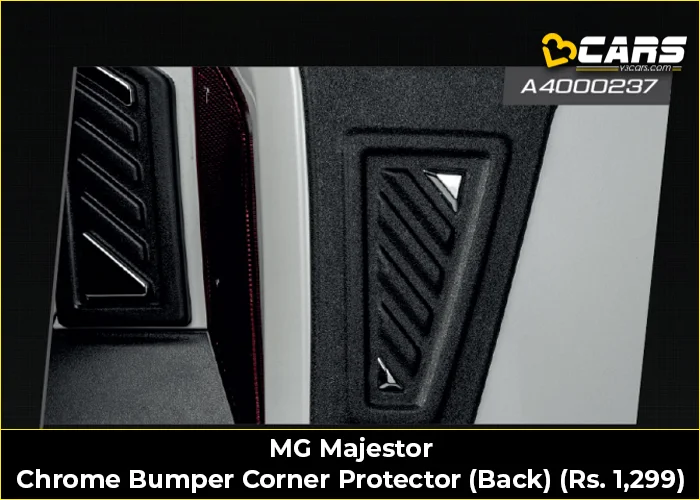 MG Majestor Chrome Bumper Corner Protector