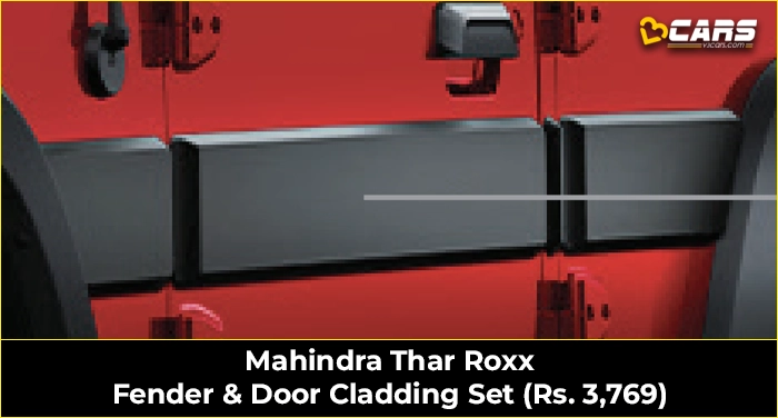 Mahindra Thar Roxx Fender & Door Cladding Set