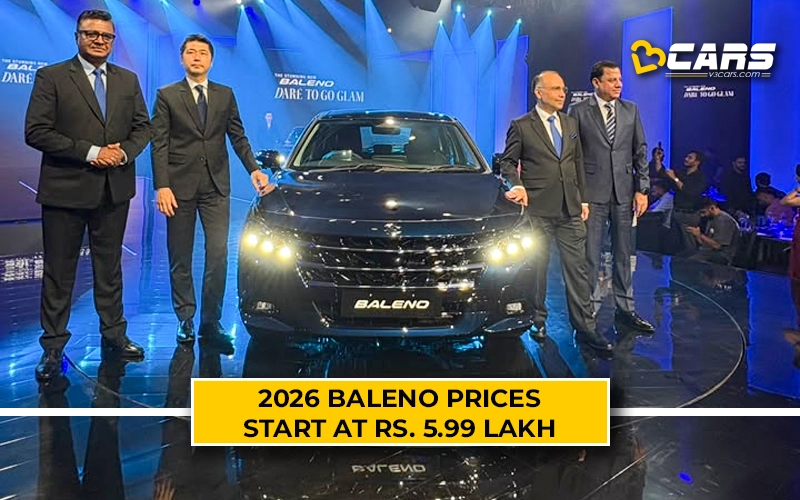 2026 Maruti Baleno Prices Start At Rs. 5.99 Lakh